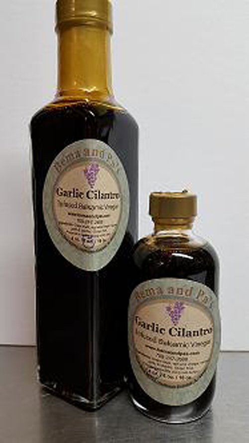 Garlic Cilantro Infused Balsamic